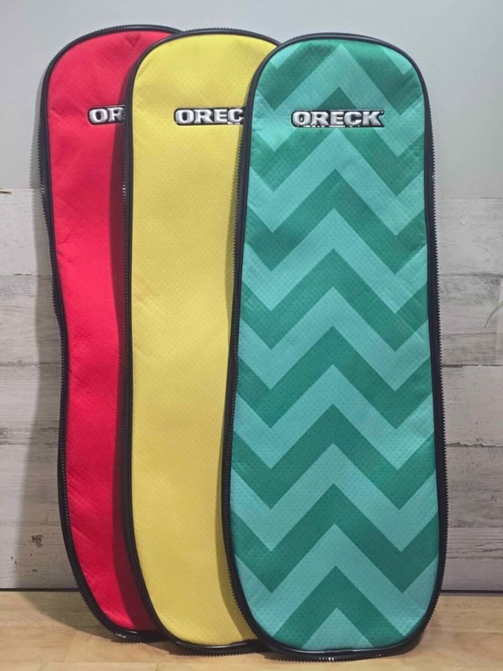 Genuine Oreck Signature Series Interchangeable Vacuum Outer Bag Covers, 3 NEW E2